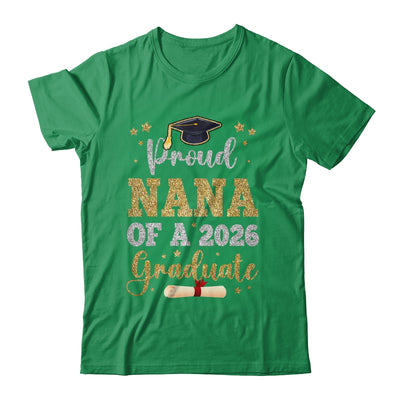 Proud Nana Of A 2026 Graduate Senior Class Of 2026 Graduation Shirt &amp; Hoodie | siriusteestore