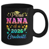 Proud Nana Of A Class Of 2026 Graduate Senior 26 Tie Dye Mug | siriusteestore
