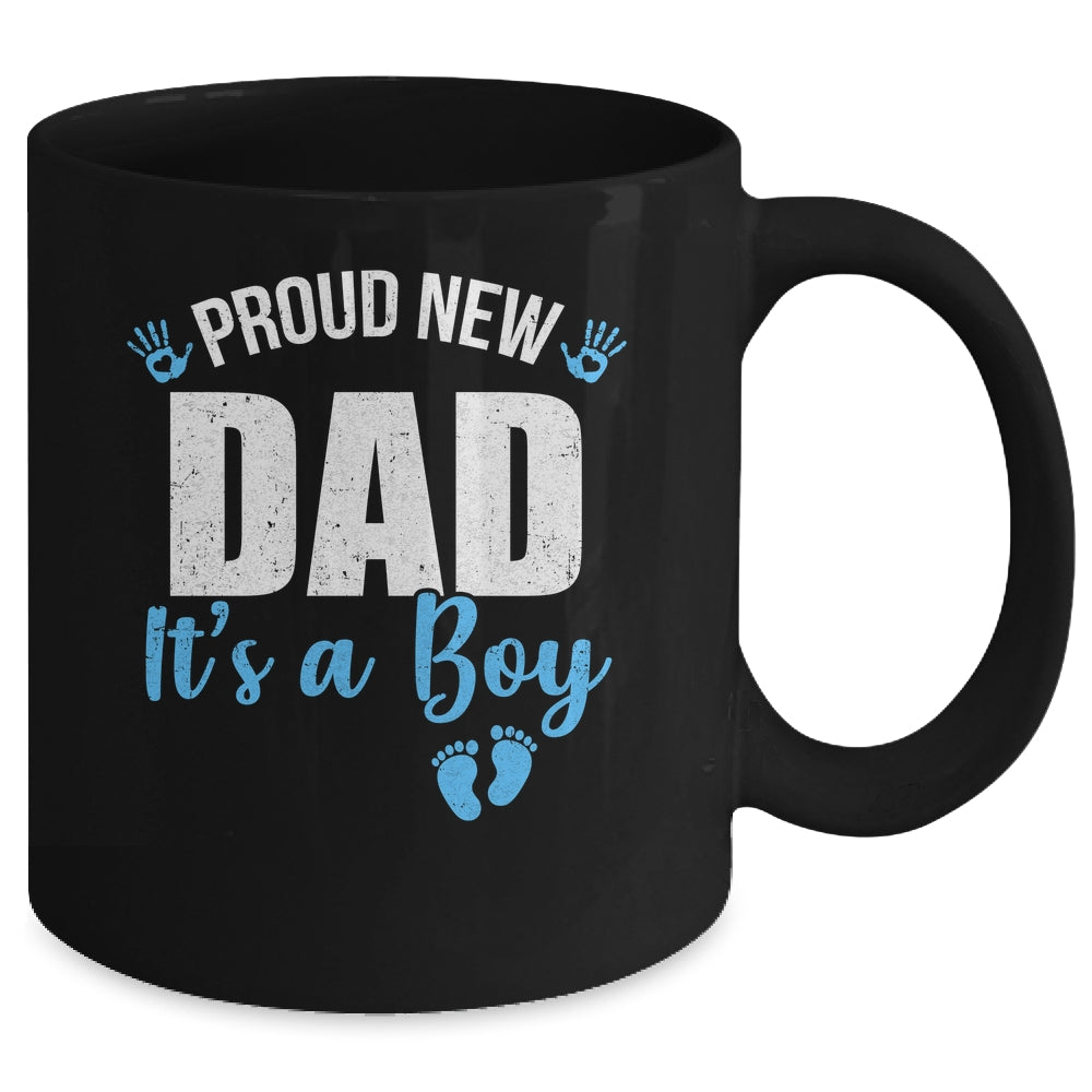 Proud New Dad It's A Boy Father To Be Soon To Be Dad 2025 Mug | siriusteestore