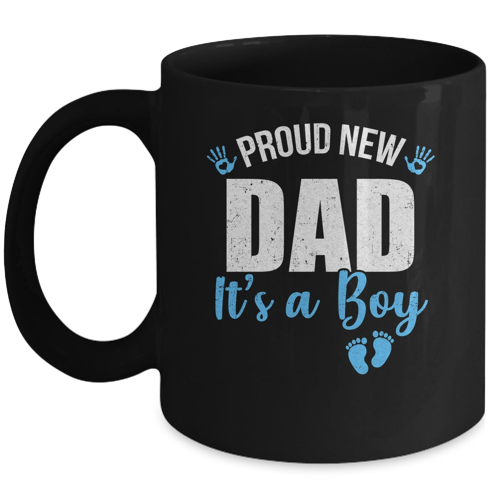 Proud New Dad It's A Boy Father To Be Soon To Be Dad 2025 Mug | siriusteestore