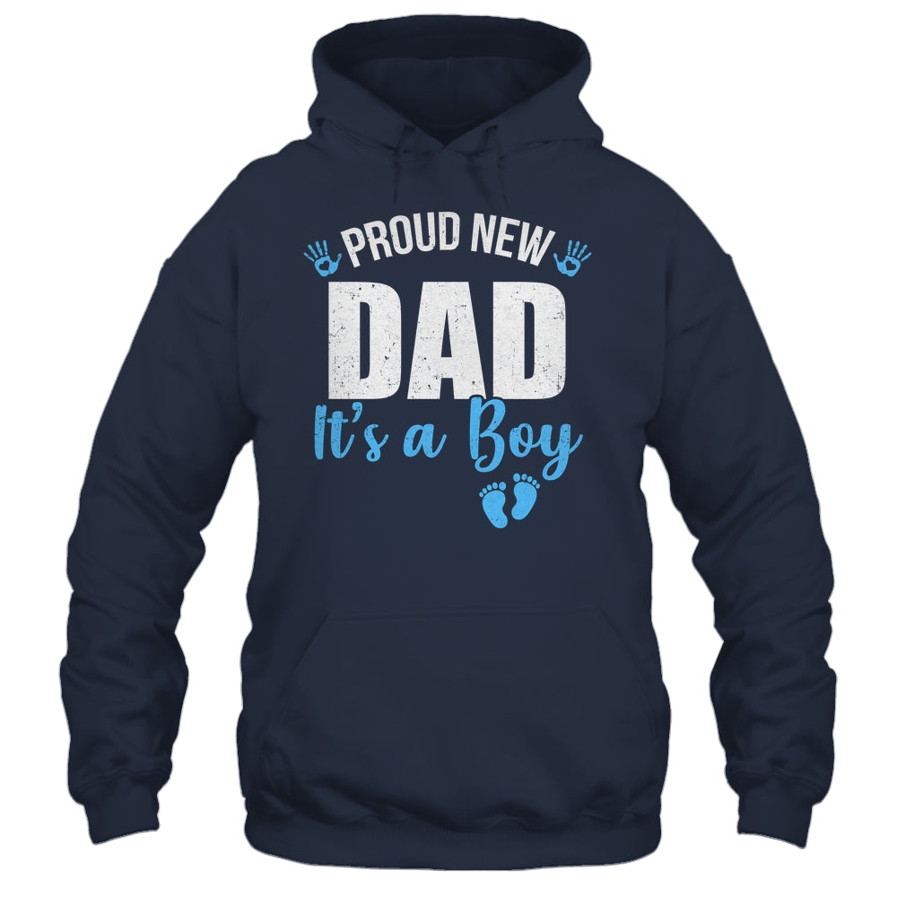 Proud New Dad It's A Boy Father To Be Soon To Be Dad 2025 Shirt & Hoodie | siriusteestore