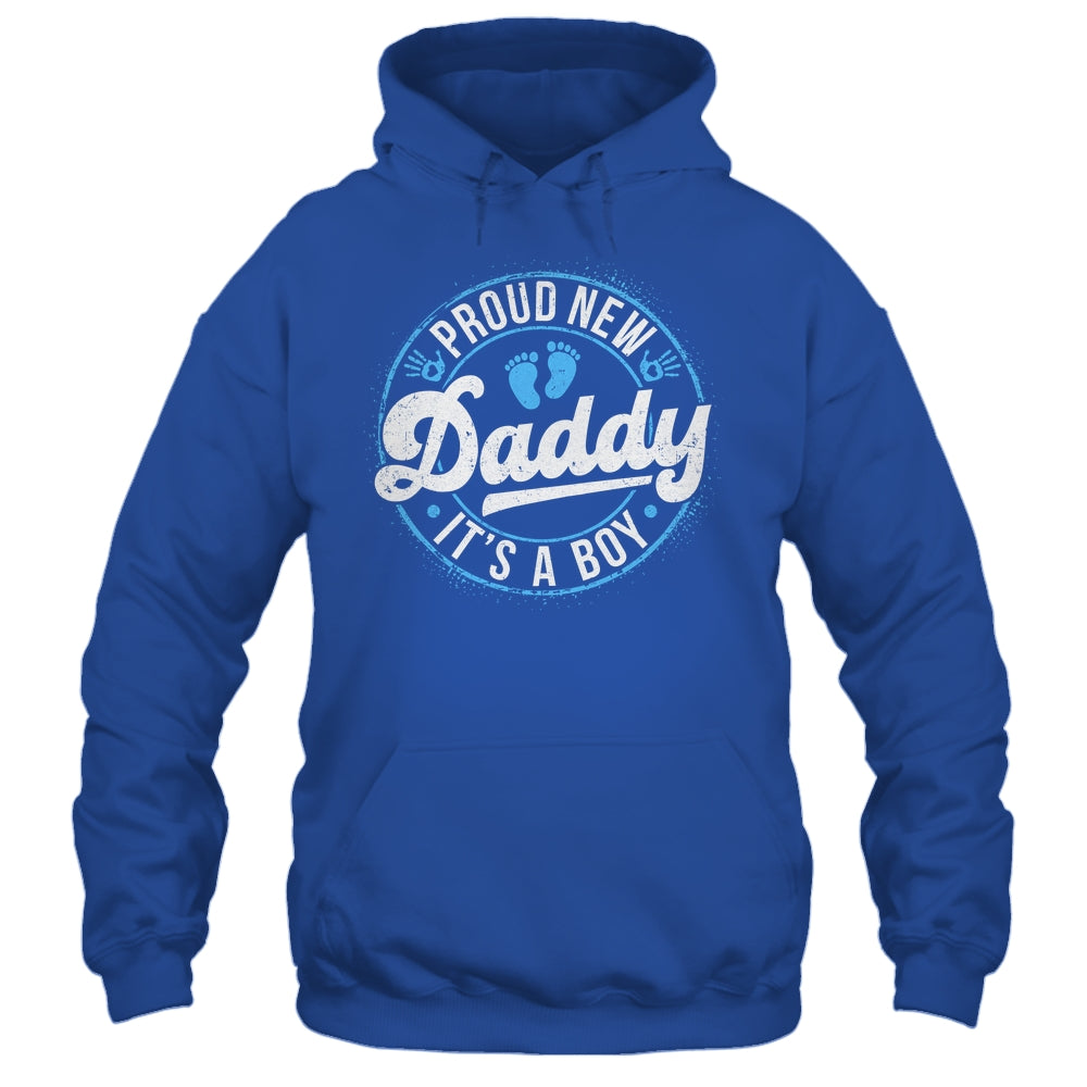Proud New Daddy It's A Boy Dad To Be Gifts 1st Time Father Shirt & Tank Top | siriusteestore