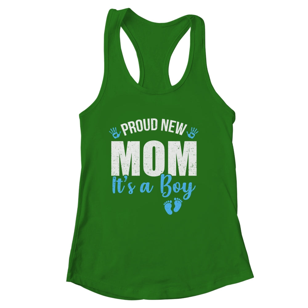 Proud New Mom It's A Boy Mother To Be Soon To Be Mom 2025 Shirt & Tank Top | siriusteestore