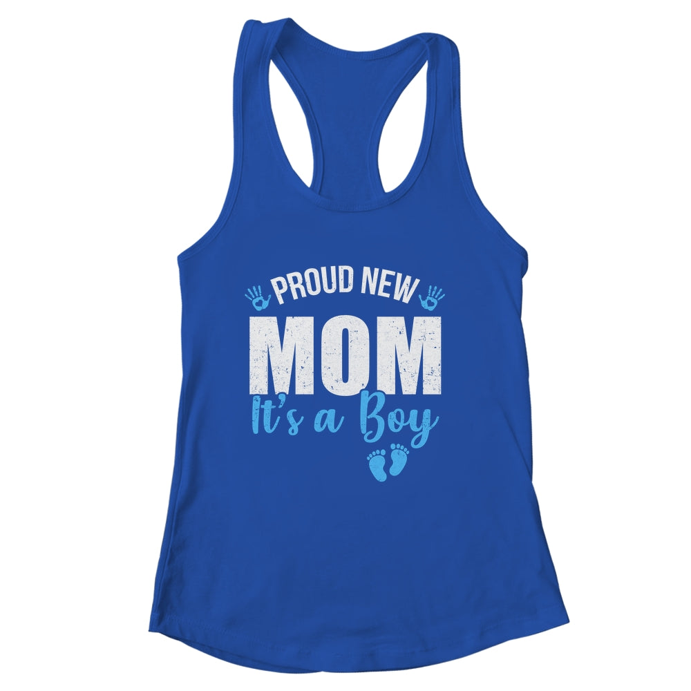 Proud New Mom It's A Boy Mother To Be Soon To Be Mom 2025 Shirt & Tank Top | siriusteestore