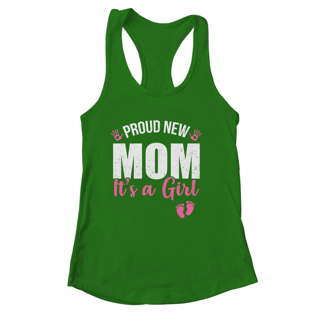 Proud New Mom It's A Girl Mother To Be Soon To Be Mom 2025 Shirt & Tank Top | siriusteestore