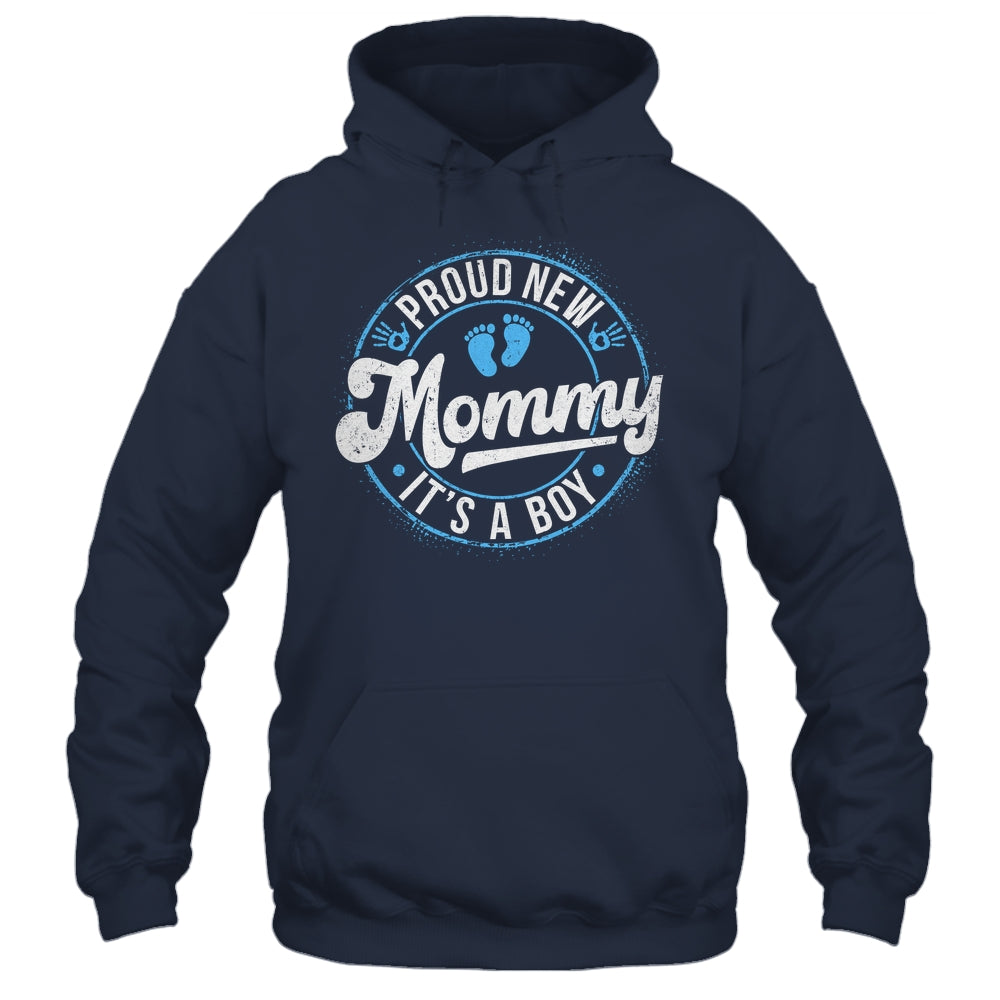 Proud New Mommy It's A Boy Mom To Be Gifts 1st Time Mother Shirt & Tank Top | siriusteestore