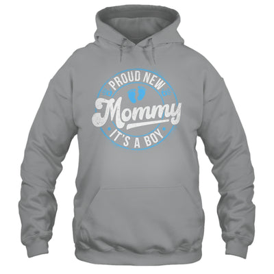Proud New Mommy It's A Boy Mom To Be Gifts 1st Time Mother Shirt & Tank Top | siriusteestore