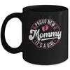 Proud New Mommy It's A Girl Mom To Be Gifts 1st Time Mother Mug | siriusteestore
