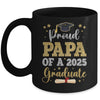 Proud Papa Of A 2025 Graduate Senior Class Of 2025 Graduation Mug | siriusteestore