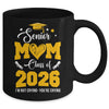 Proud Senior Mom Graduation Class Of 2026 Not Crying Mug | siriusteestore