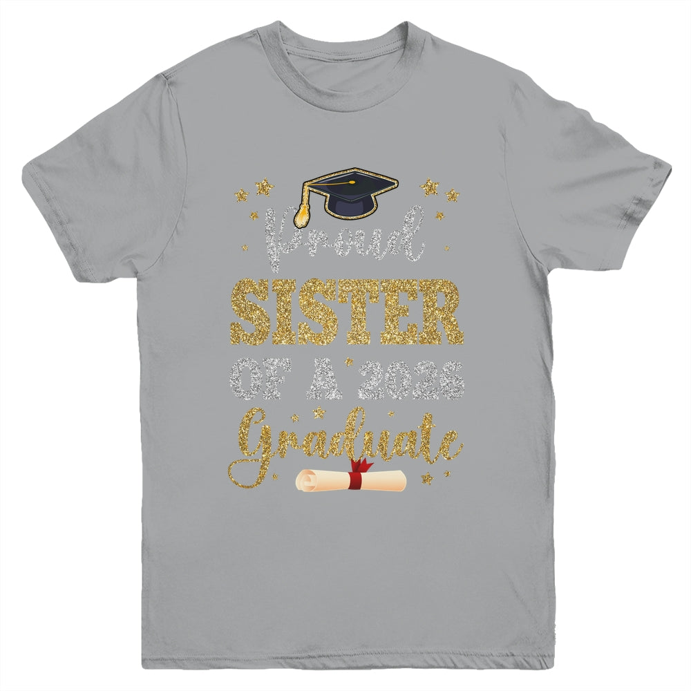 Proud Sister Of A 2026 Graduate Senior Class Of 2026 Graduation Youth Shirt | siriusteestore