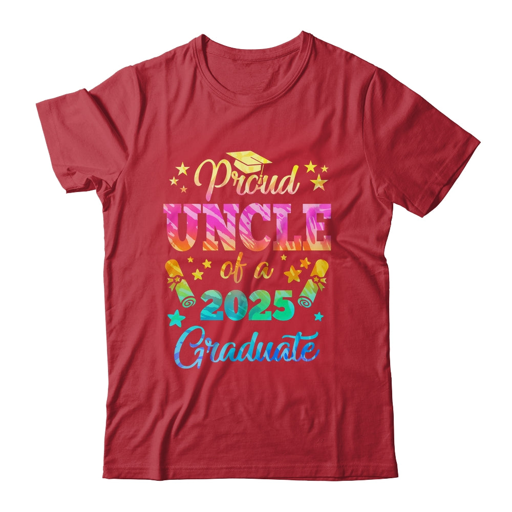 Proud Uncle Of A Class Of 2027 Graduate Senior 26 Tie Dye Shirt & Hoodie | siriusteestore