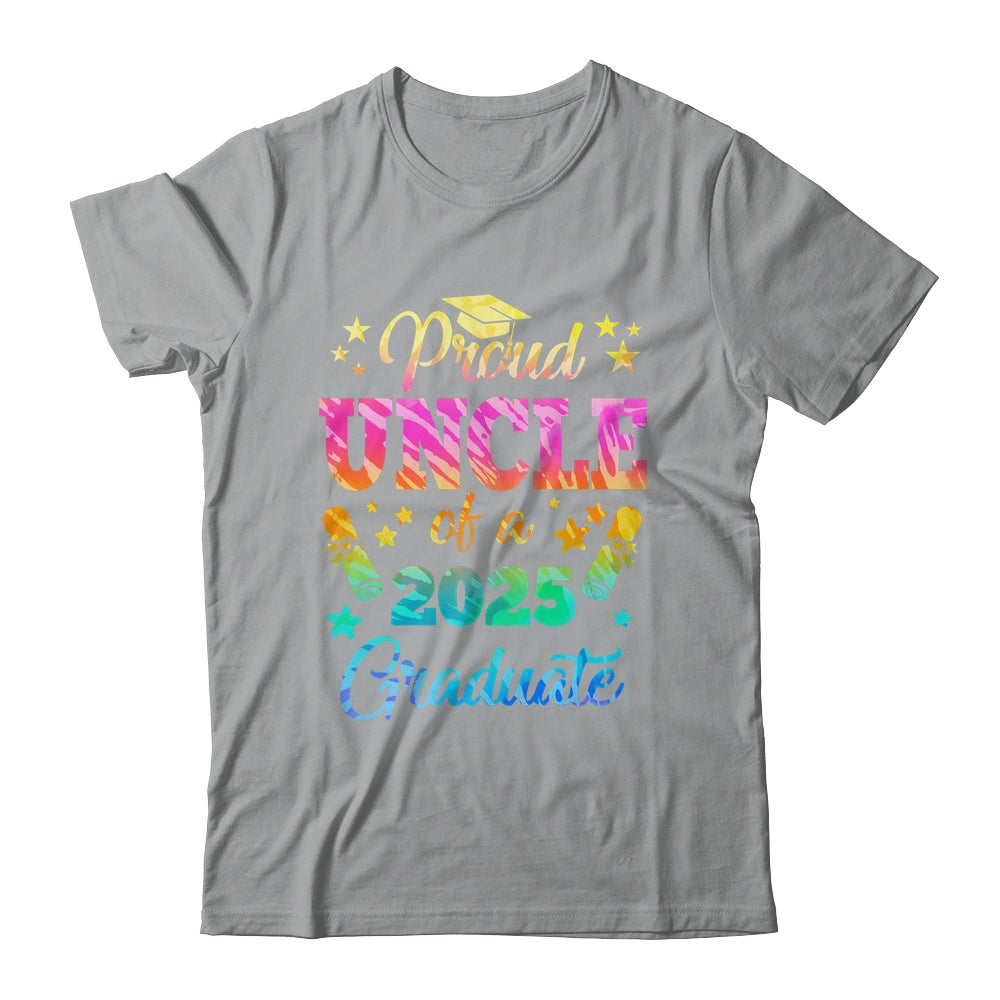 Proud Uncle Of A Class Of 2027 Graduate Senior 26 Tie Dye Shirt & Hoodie | siriusteestore