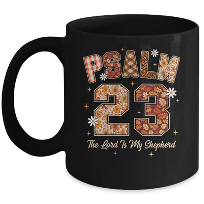 Psalm 23 Shirt The Lord Is My Shepherd Christian Faith Bible Mug | siriusteestore