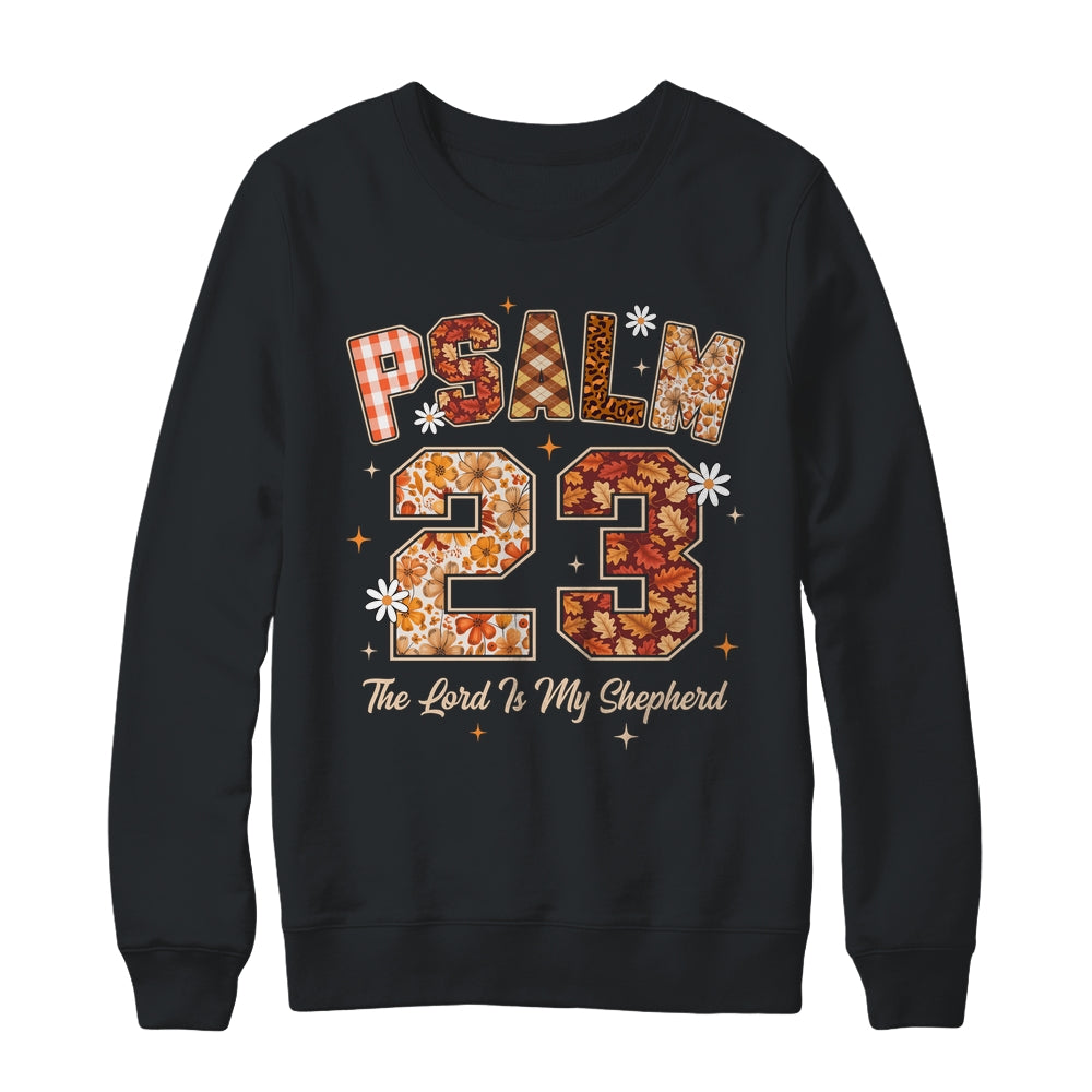 Psalm 23 Shirt The Lord Is My Shepherd Christian Faith Bible Shirt & Sweatshirt | siriusteestore