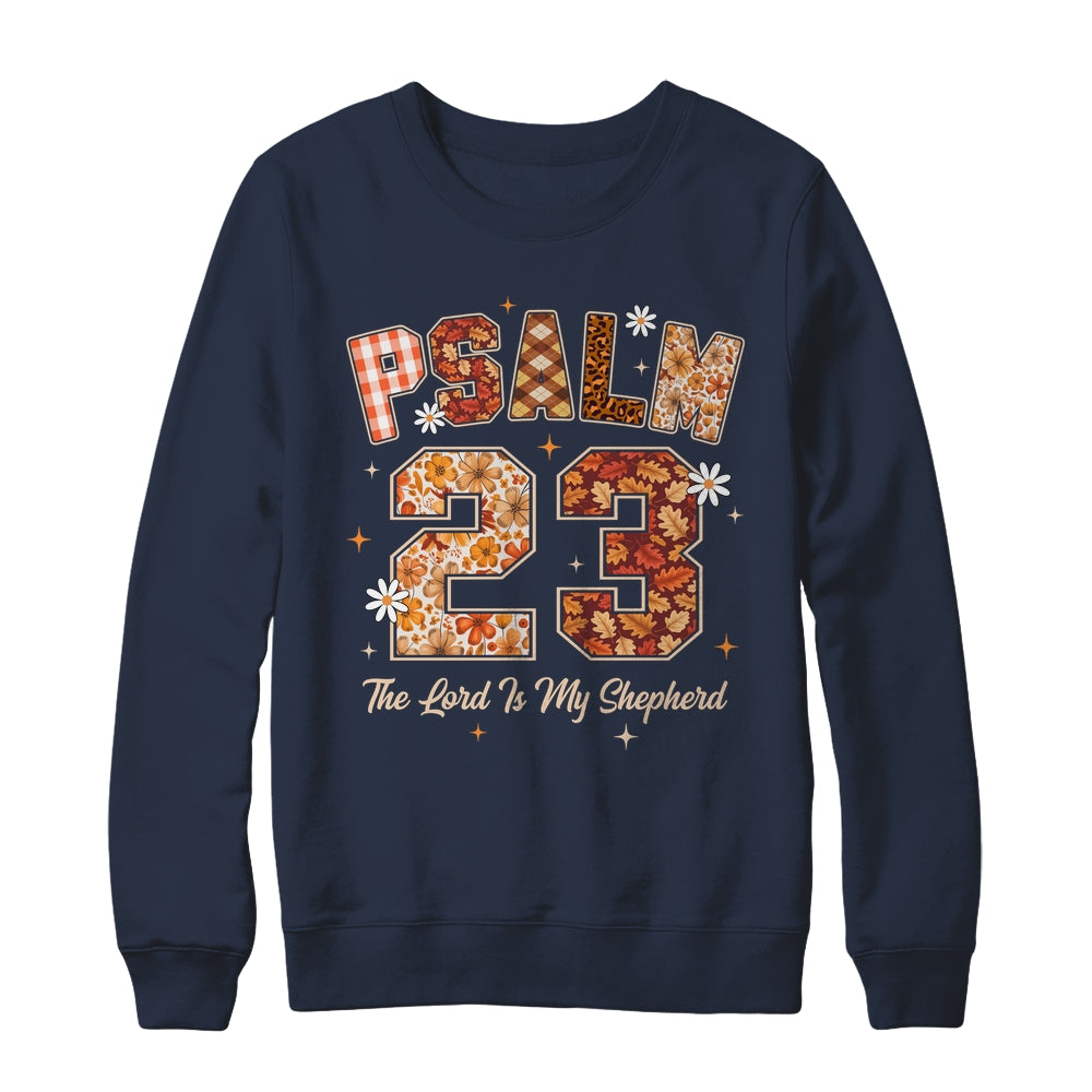 Psalm 23 Shirt The Lord Is My Shepherd Christian Faith Bible Shirt & Sweatshirt | siriusteestore