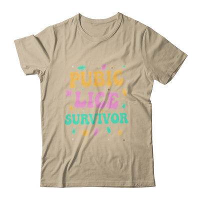 Pubic Lice Survivor Funny Embarrassing Inappropriate Shirt & Tank Top | siriusteestore
