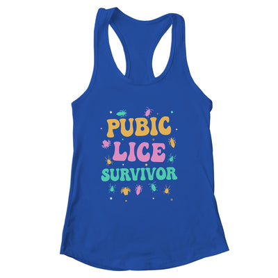 Pubic Lice Survivor Funny Embarrassing Inappropriate Shirt & Tank Top | siriusteestore
