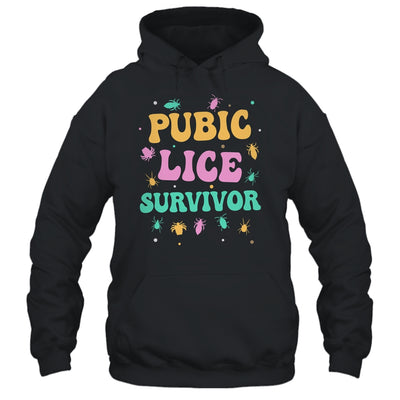 Pubic Lice Survivor Funny Embarrassing Inappropriate Shirt & Tank Top | siriusteestore