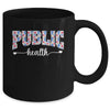 Public Health For Women Nurse Floral Nursing Women Graphic Mug | siriusteestore