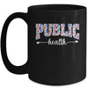 Public Health For Women Nurse Floral Nursing Women Graphic Mug | siriusteestore