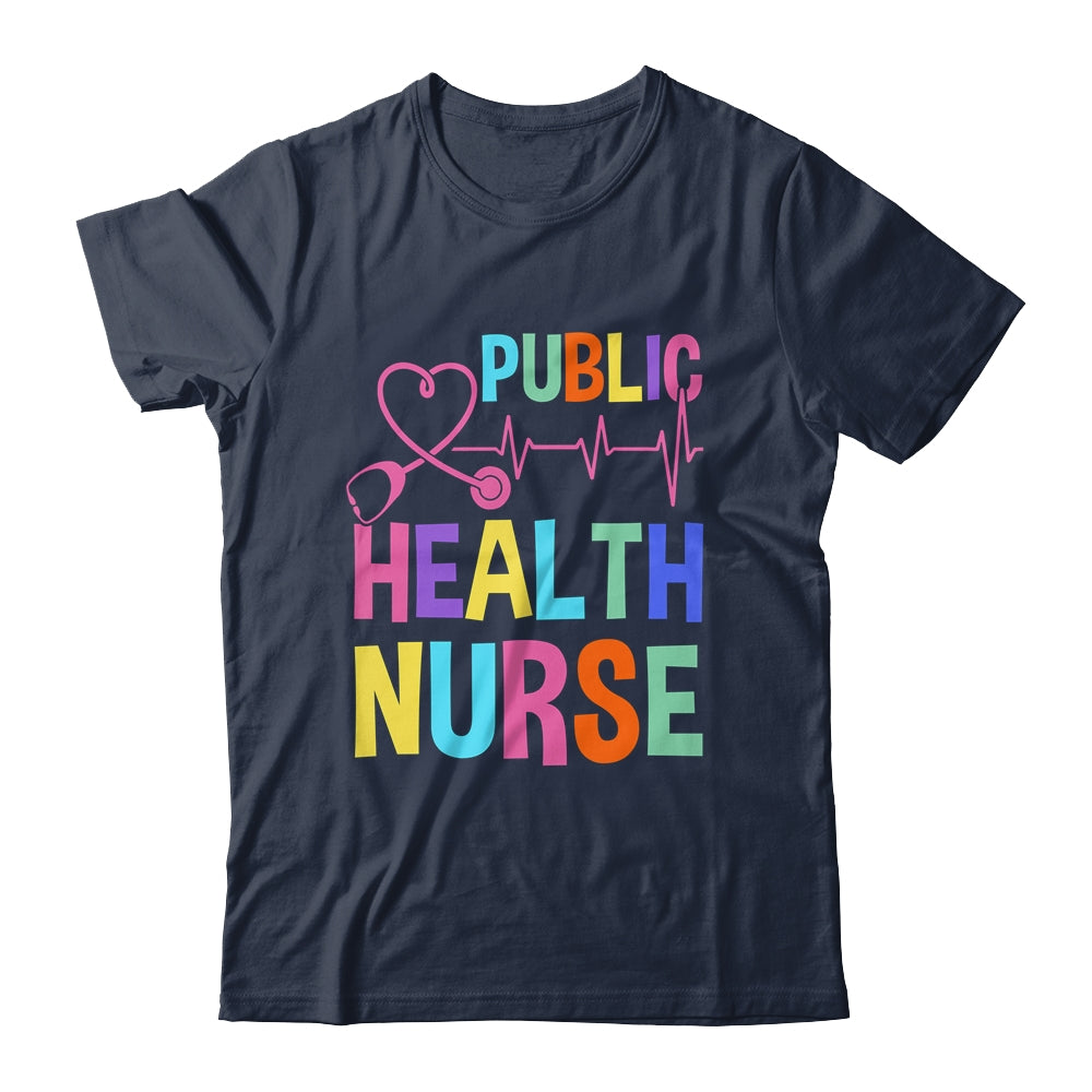 Public Health Nurse Heart For Nurse Job Design For Women Shirt & Tank Top | siriusteestore