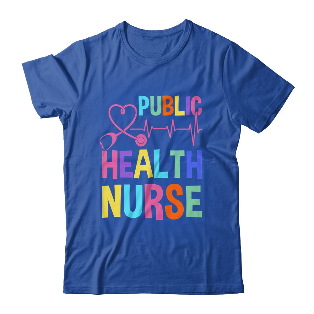 Public Health Nurse Heart For Nurse Job Design For Women Shirt & Tank Top | siriusteestore