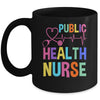 Public Health Nurse Heart For Nurse Job Design For Women Mug | siriusteestore