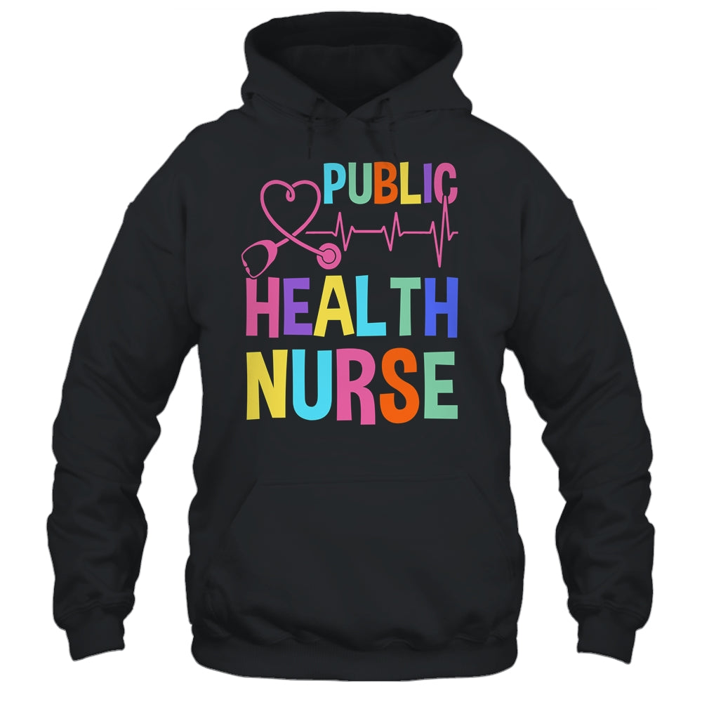 Public Health Nurse Heart For Nurse Job Design For Women Shirt & Tank Top | siriusteestore