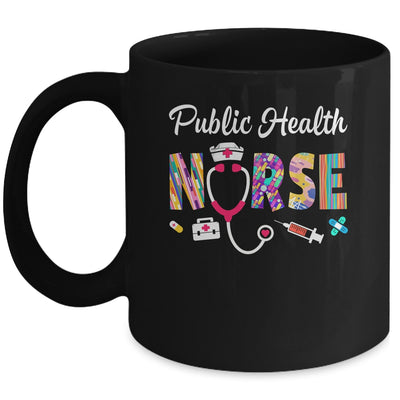 Public Health Nurse Stethoscope Nursing Design For Men Women Mug | siriusteestore