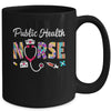 Public Health Nurse Stethoscope Nursing Design For Men Women Mug | siriusteestore