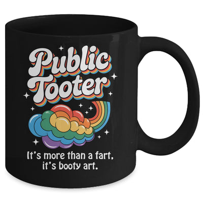 Public Tooter Embarrassing Funny Inappropriate Humor Meme Mug | siriusteestore