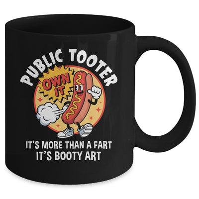 Public Tooter Funny Inappropriate Embarrassing Adult Humor Mug | siriusteestore