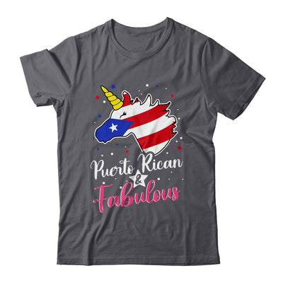 Puerto Rican And Fabulous Unicorn Puerto Rico Flag Girls Shirt & Tank Top | siriusteestore