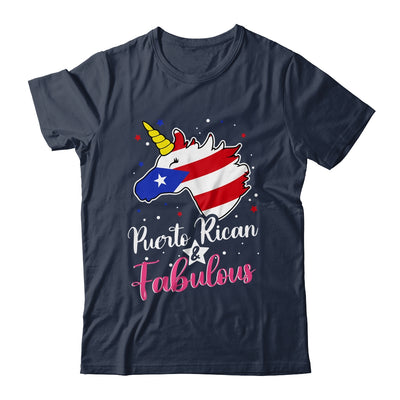Puerto Rican And Fabulous Unicorn Puerto Rico Flag Girls Shirt & Tank Top | siriusteestore