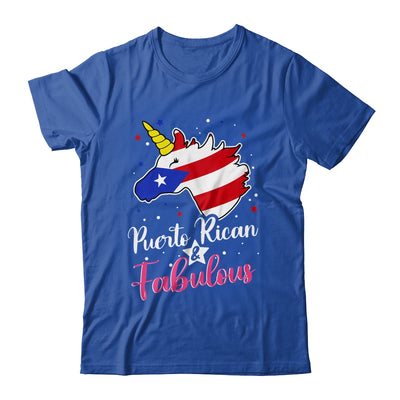 Puerto Rican And Fabulous Unicorn Puerto Rico Flag Girls Shirt & Tank Top | siriusteestore