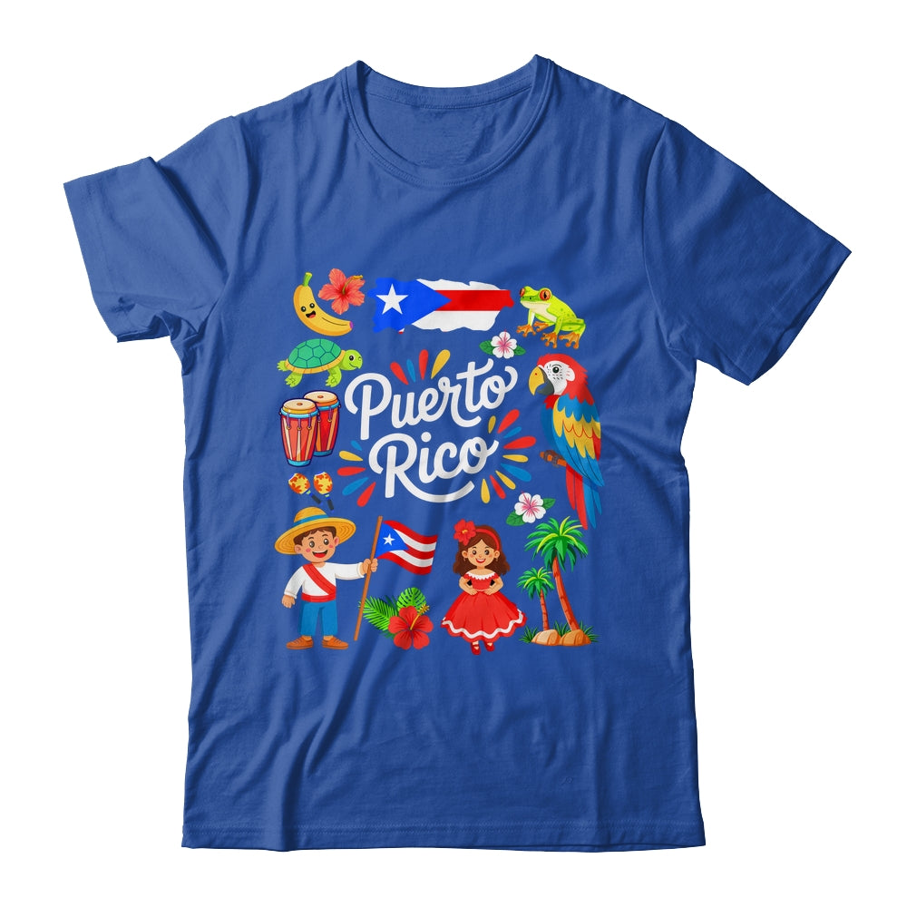 Puerto Rican Culture Outfit Idea Puerto Rico Flag Traveling Shirt & Tank Top | siriusteestore
