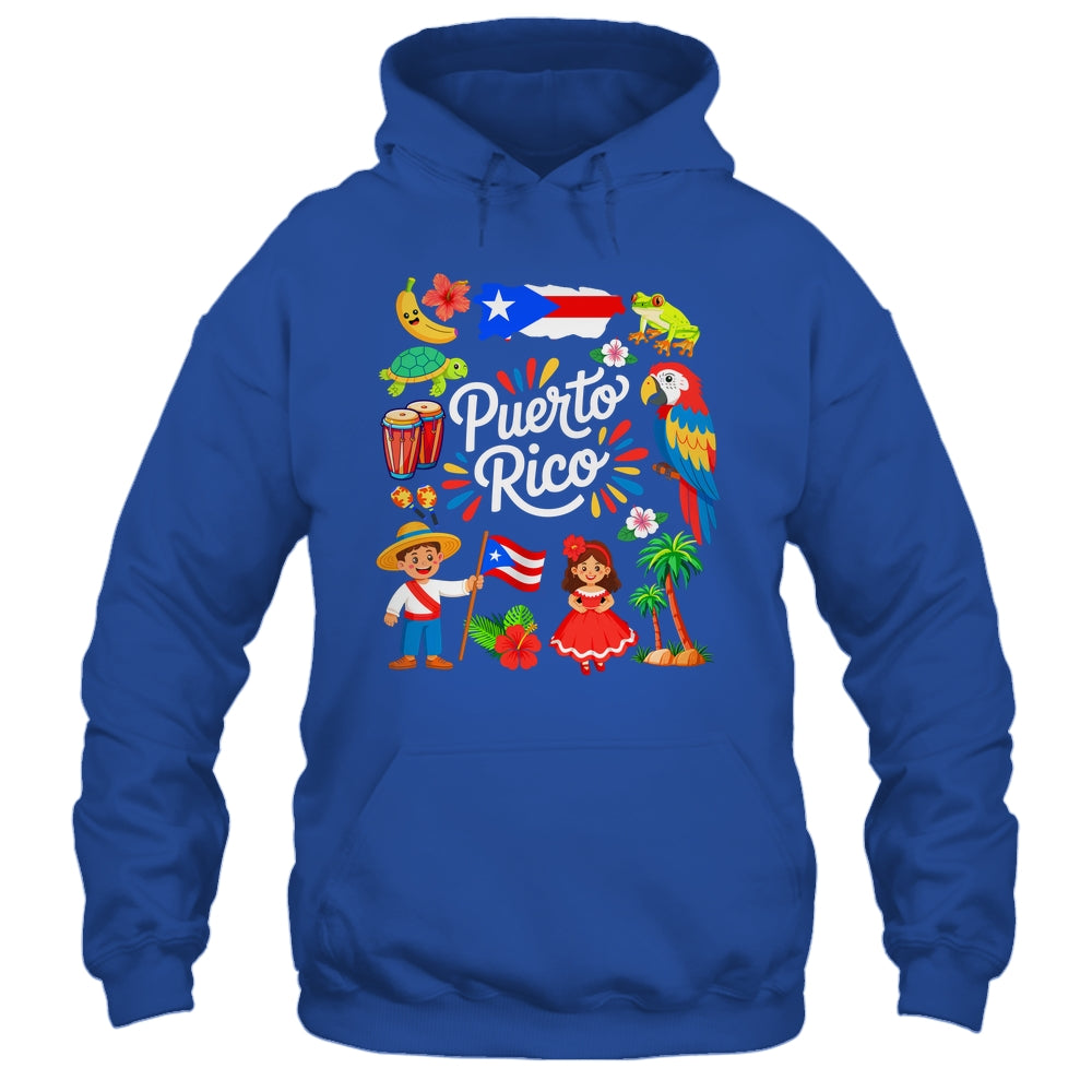 Puerto Rican Culture Outfit Idea Puerto Rico Flag Traveling Shirt & Tank Top | siriusteestore