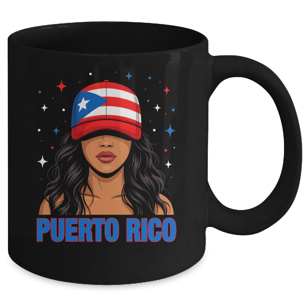 Puerto Rican Girl Puerto Rico Flag Proud Boricua Women Mug | siriusteestore