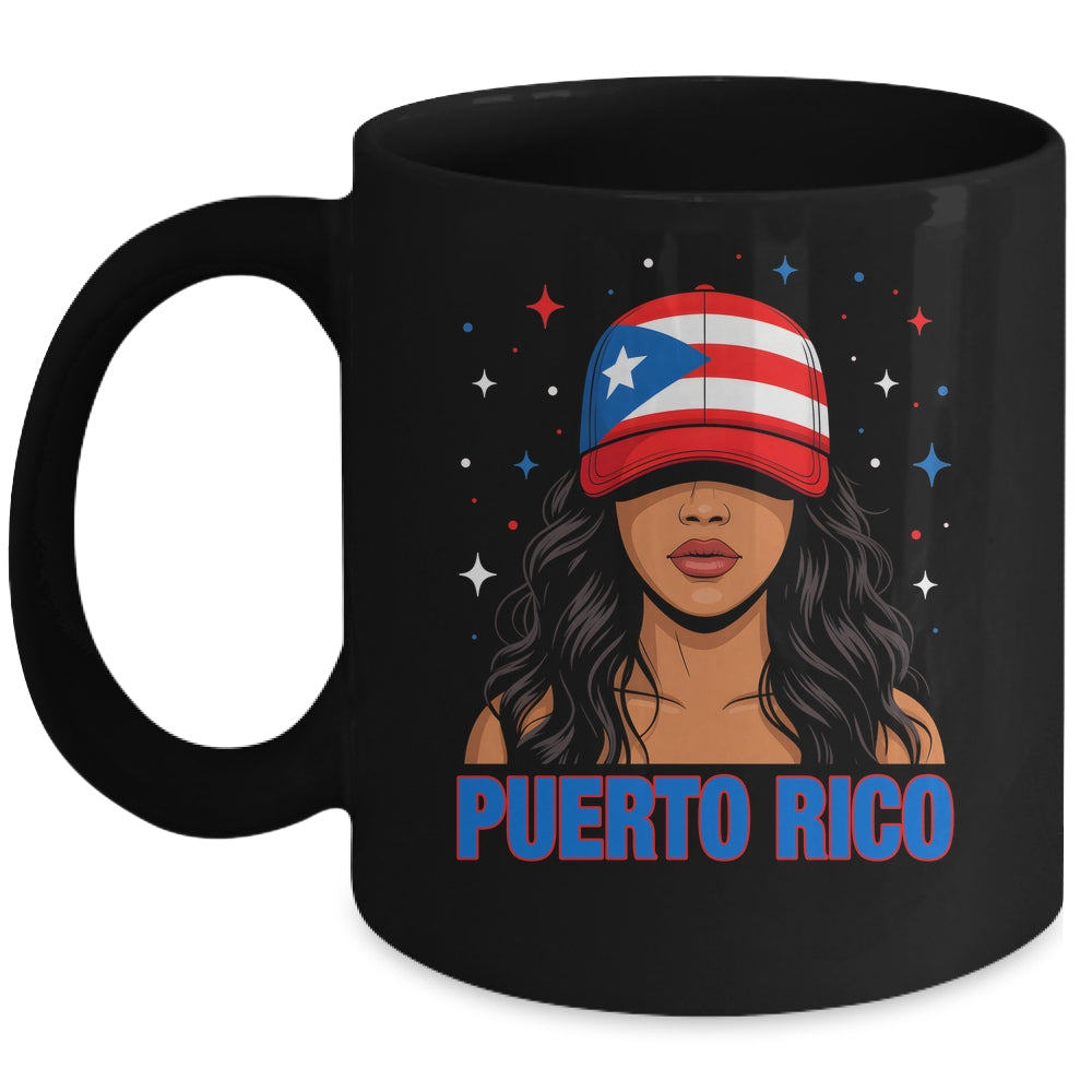 Puerto Rican Girl Puerto Rico Flag Proud Boricua Women Mug | siriusteestore