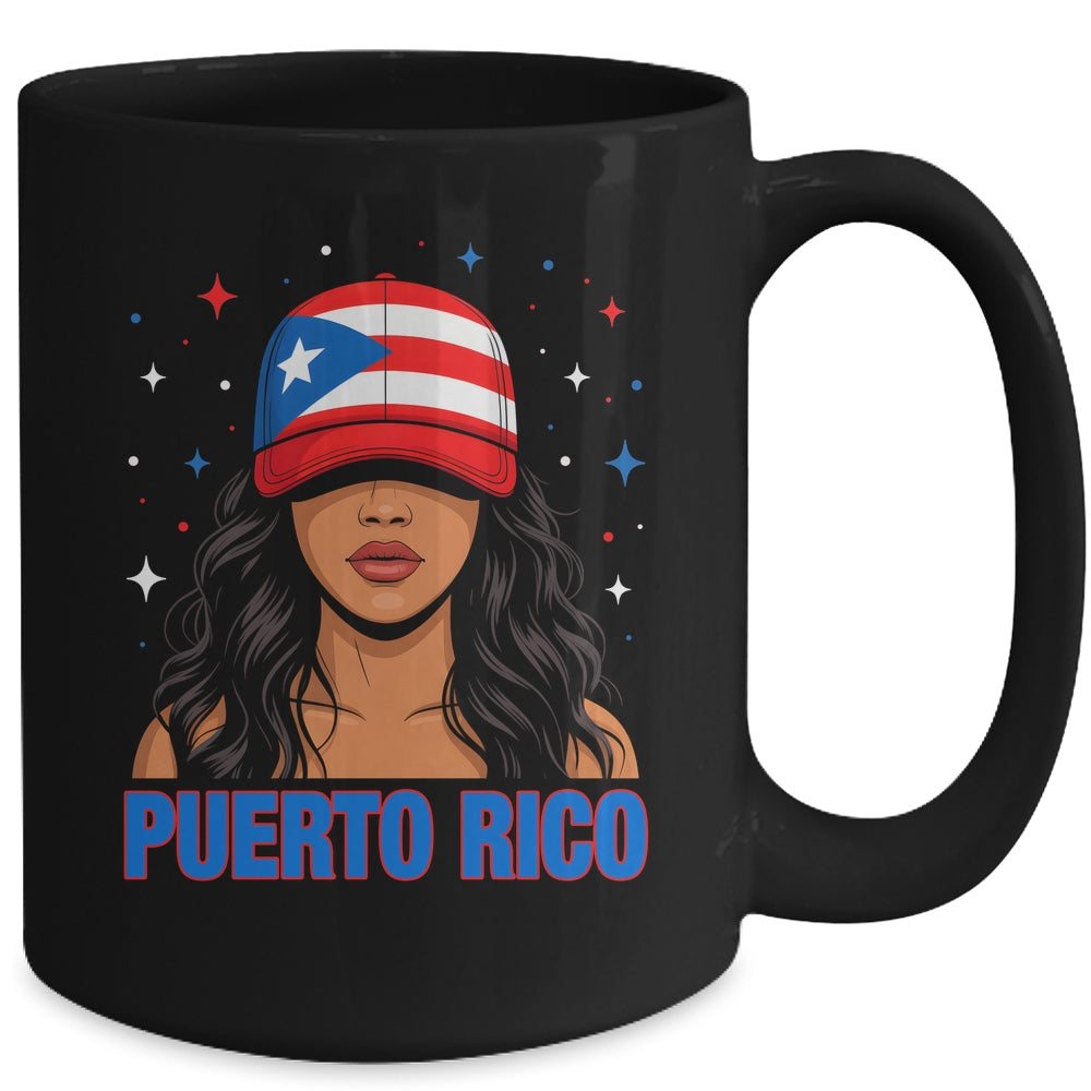 Puerto Rican Girl Puerto Rico Flag Proud Boricua Women Mug | siriusteestore