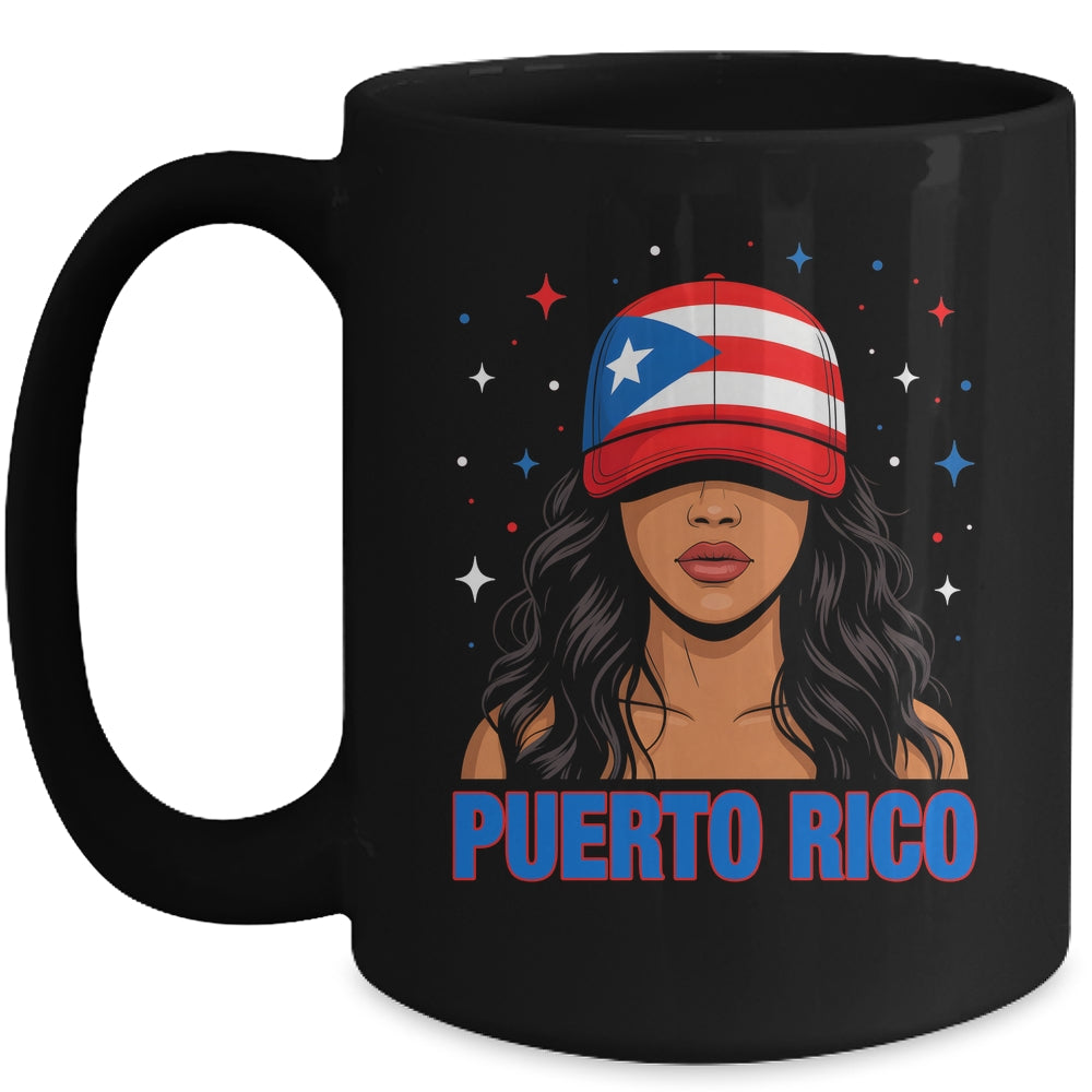 Puerto Rican Girl Puerto Rico Flag Proud Boricua Women Mug | siriusteestore
