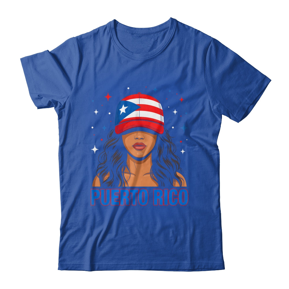 Puerto Rican Girl Puerto Rico Flag Proud Boricua Women Shirt & Tank Top | siriusteestore