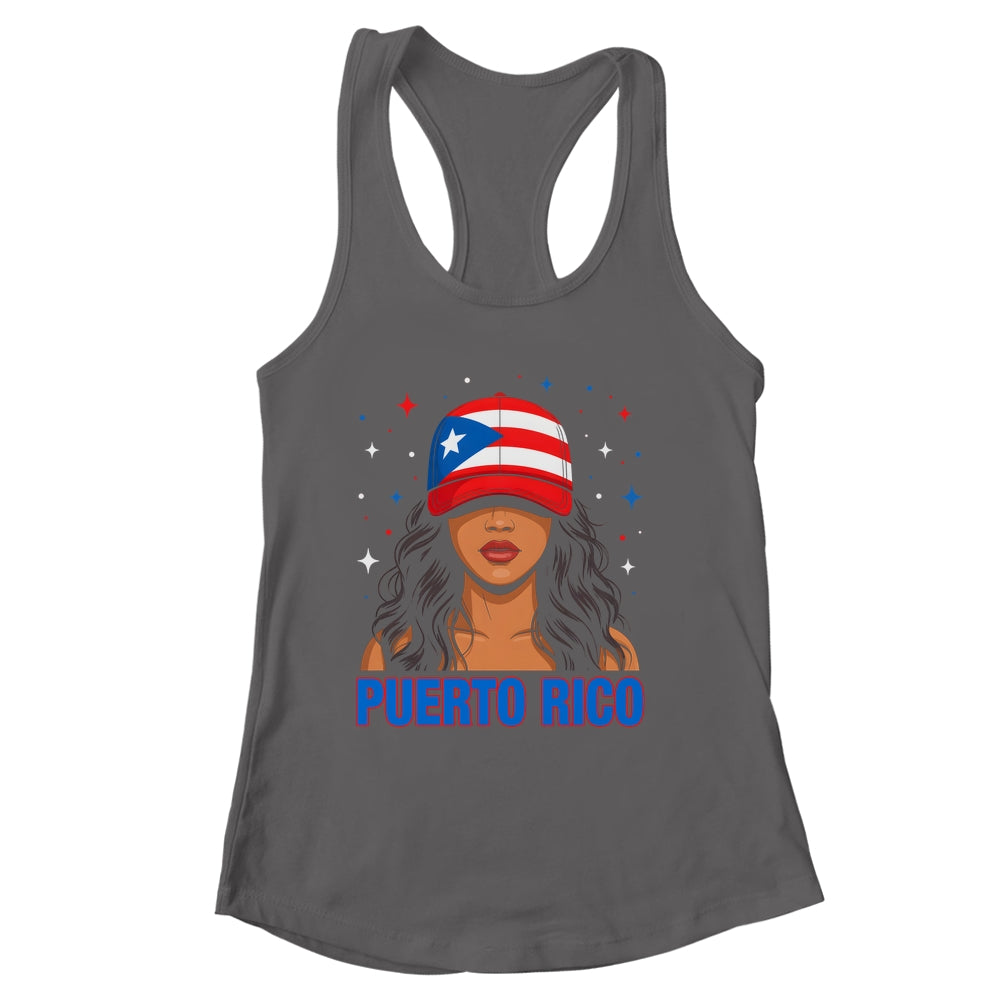 Puerto Rican Girl Puerto Rico Flag Proud Boricua Women Shirt & Tank Top | siriusteestore