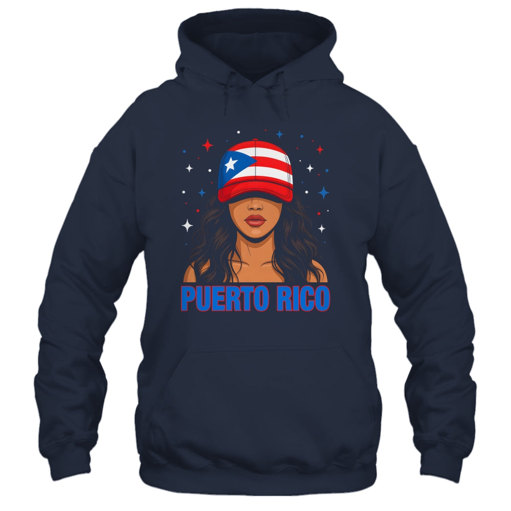 Puerto Rican Girl Puerto Rico Flag Proud Boricua Women Shirt & Tank Top | siriusteestore