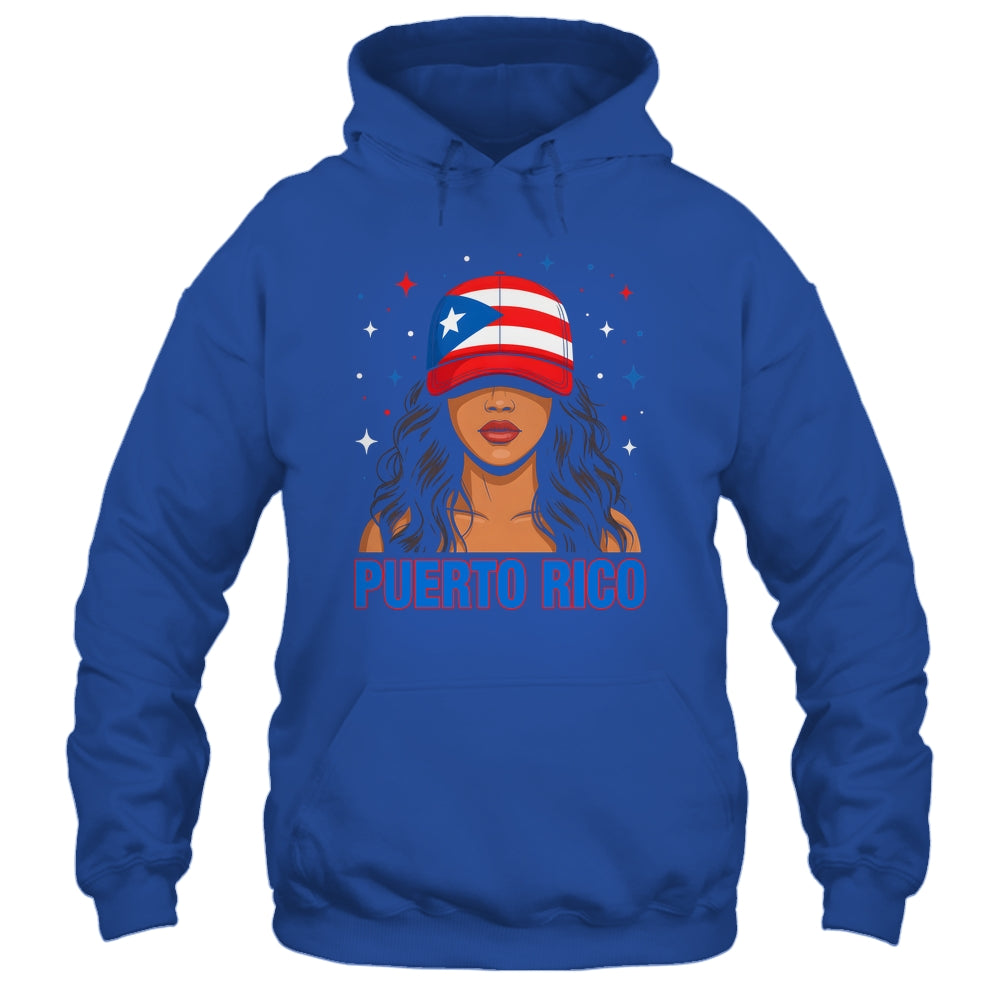 Puerto Rican Girl Puerto Rico Flag Proud Boricua Women Shirt & Tank Top | siriusteestore
