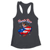Puerto Rican Girl Women Boricua Flag Puerto Rico Flag Shirt & Tank Top | siriusteestore