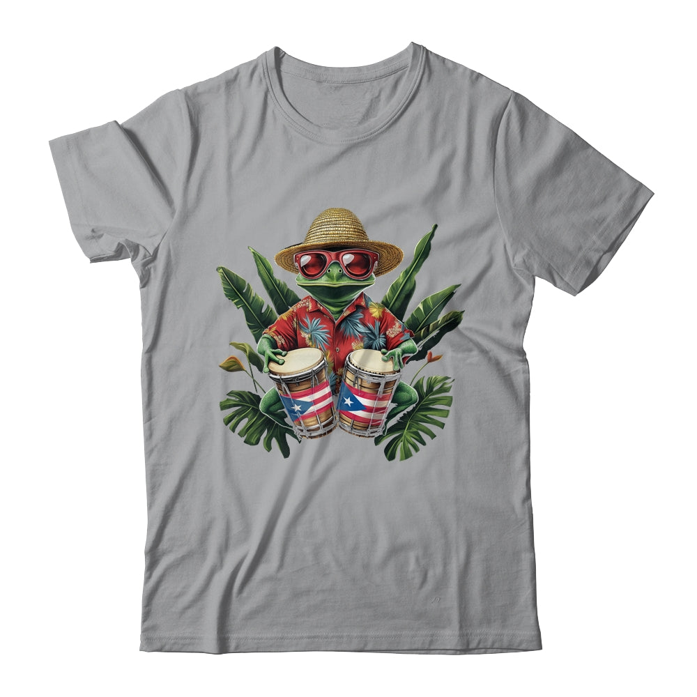 Puerto Rican Hispanic Puerto Rico Coqui Frog Taino Boricua Shirt & Tank Top | siriusteestore