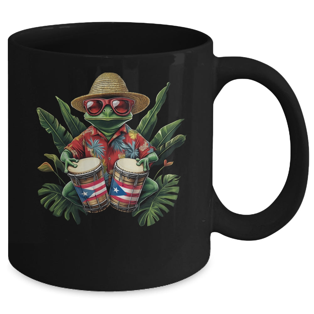 Puerto Rican Hispanic Puerto Rico Coqui Frog Taino Boricua Mug | siriusteestore