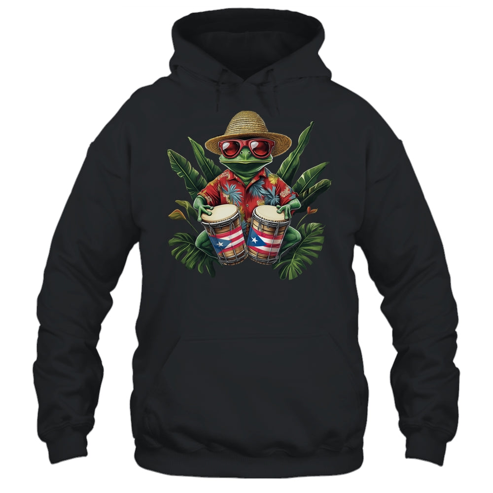 Puerto Rican Hispanic Puerto Rico Coqui Frog Taino Boricua Shirt & Tank Top | siriusteestore